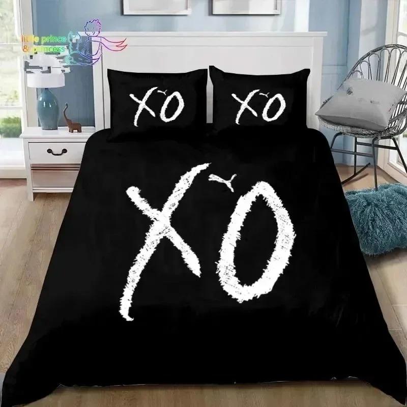 Comforter 3D Print Xo The Weeknd Bedding Set Single Twin Full Queen King Size Bed Set Adult Kid Bedroom Bedding Gift