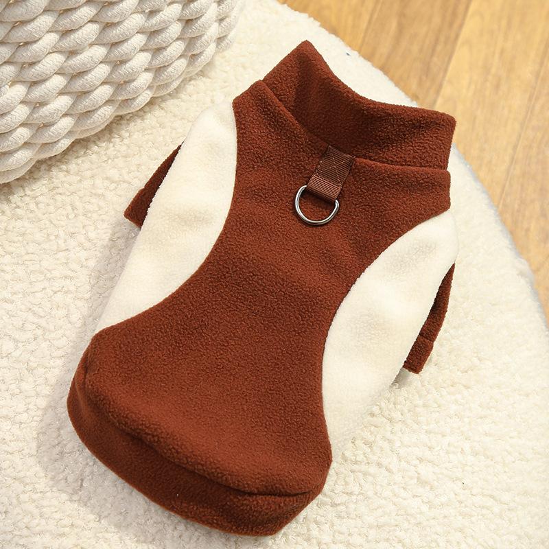 Pet Dog Cat Autumn Winter Clothes Cashmere Bearfight Dog Clothes Supplies Cat Clothing