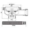 Kitchen Installation Stainless Steel Sink Overflow Kit Easy Install Sink Drain Kit Cleaner Flexible Drainage Solution