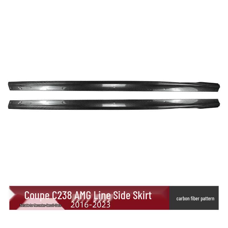 Mercedes-Benz E-Class Coupe C238 AMG Line 2016-2023 Side Skirts & Spoilers Body Kit
