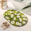 Toilet, Bathroom, Strong Water Absorption, Quick Drying, Anti Slip Foot Mat, Toilet Door, Household Small Fresh Carpet