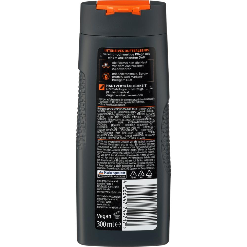Deutschland DM Balea Balea Men Deep Sensation Duschgel 300ml
