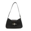 Fashionable Pu Leather Underarm Bag For Women Stylish Mid-size Shoulder Bag