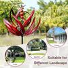 New Modern Minimalist Decorable Harlow Wind Spinner Rotator Harlow Wind Spinner Wrought Iron Windmill Gardening Detachable Plug