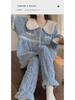 Women's Coral Fleece Pajamas - Thick Velvet Princess Style for Autumn & Winter