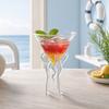 Octopus Wine Glass, Jellyfish Shaped Martini Cup, Creative Cocktail Glass for Juice Bar, Novelty Home Decor Gift