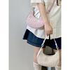 Ielgy Female Crescent Bag High-End Baguette Underarm Bag Shoulder Crossbody