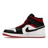 Pánské tenisky Air Jordan 1 Mid Gym Red Black Toe Bílé DQ8426-106