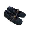 Xiaoxiangfeng Mary Jane Mao Mao Shoes Women's 2025 New Inner Height Increase Woolen Single Shoes One Pedal Bow Cotton Shoes