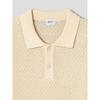 SHIFT.G Paper Yarn Texture Polo Yellow