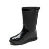 Spring and Summer Four Seasons Can Wear Fashionable Adult Rain Shoes Women's Fashion Versatile Low Tube Non-slip Waterproof Shoes Trend