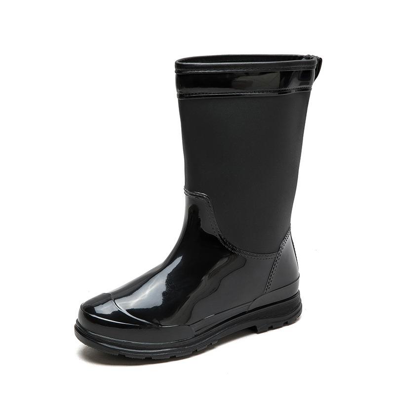 Spring and summer four seasons can wear fashionable adult rain shoes women's fashion versatile low tube non-slip waterproof shoes trend