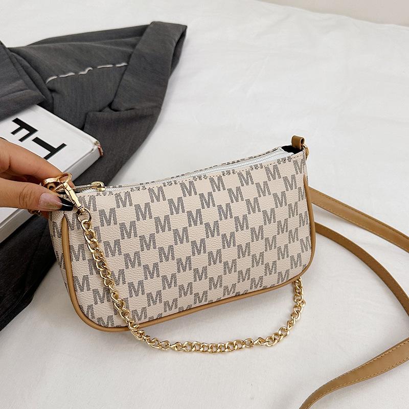 Retro New Women's Shoulder Armpit Bag Trendy Casual Versatile Commuter High Sense Messenger Bag Women