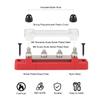 M6 4 Stud Power Distribution Block Terminal with Cover 150A Electrical Terminals Block for Marine Boat Car
