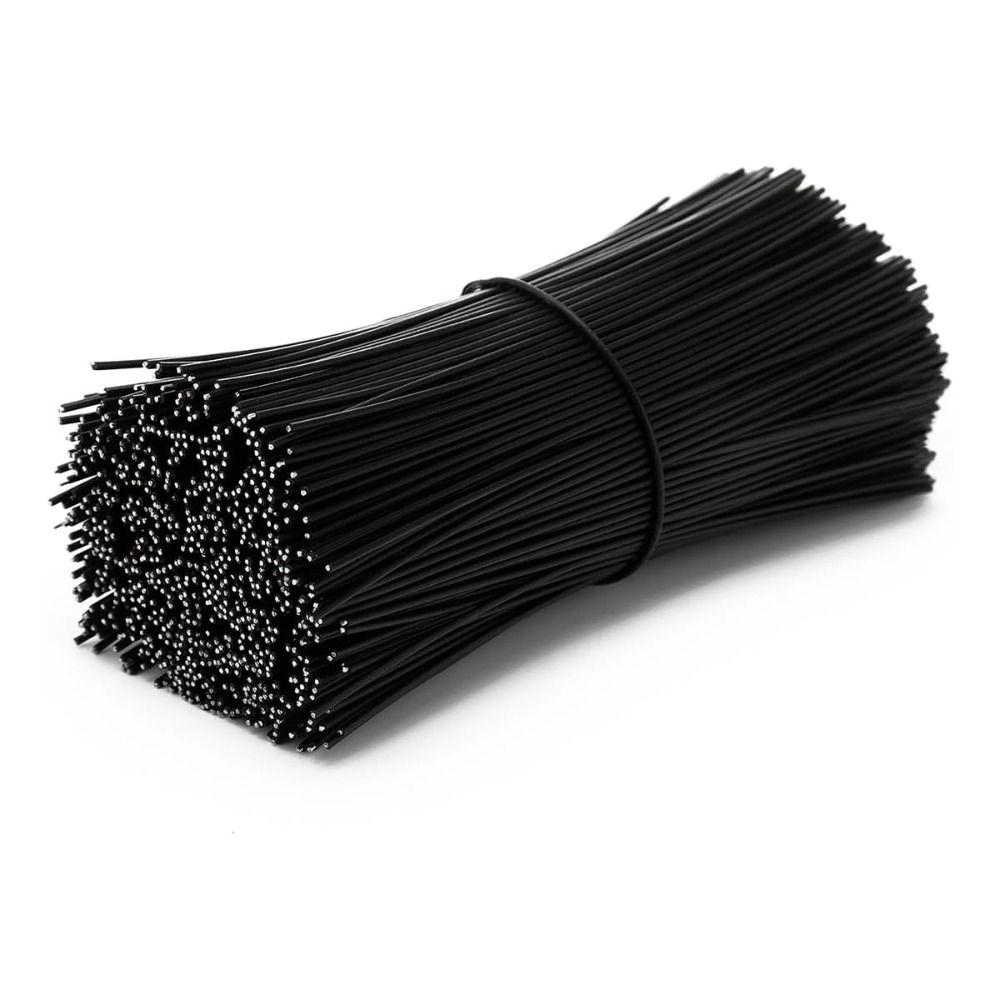 1000 PCS Reusable Plastic Twist Ties Metal Wire Wire Straps Cable Organizer  Home Office