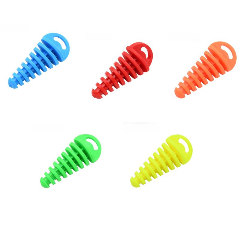 1PCS Motorbike exhaust plugs Muffler cleaning Pipe protectors Motocross tailpipes Rubber exhaust valves Mobile exhaust silencers