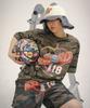 Wieoldeuwoldeu Heart Tower Camouflage T-Shirt