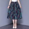 Pantaloni Gonna Floreali da Donna In Estate Pantaloni Sottili e a Gamba Larga Pantaloni Ampi e a Vita Alta Cotone e Seta Pantaloni Corti Pantaloni a Gamba Larga