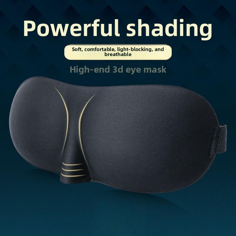 3D Sleep Mask With Soft Breathable Material Zero Pressure Eye Cover For Men And Women Ideal For Night Use And Deep Relaxation