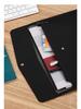 A4 Leather Korean Style Large Capacity Magnetic Snap File Folder