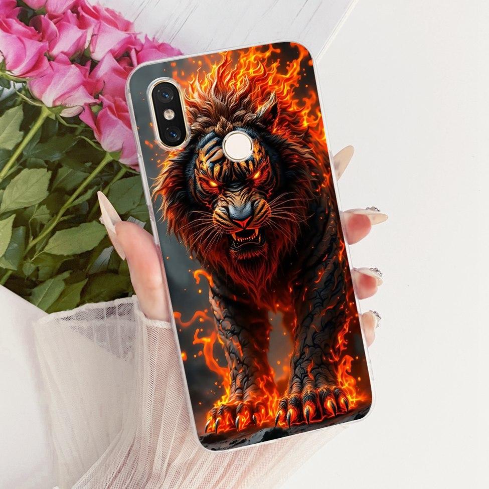 Transparent For Xiaomi Mi 8 Case Cover Luxury Fashion Butterfly Funny Cute Painted Casing M1803E1A