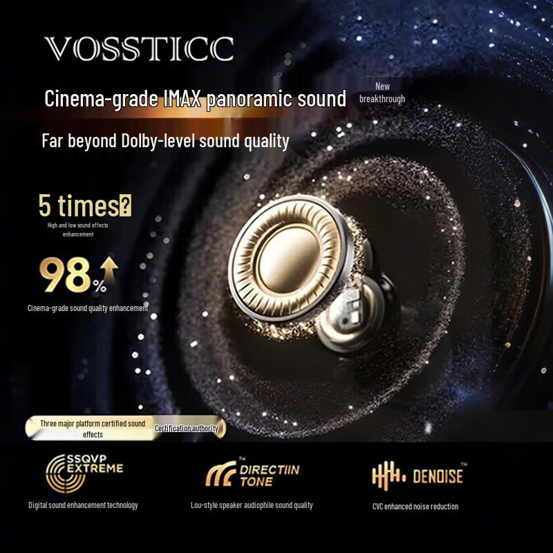 VOSSTICC F8 Flagship Open-Ear Bluetooth Headphones
