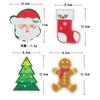 Christmas Water-absorbent Cleaning Cloth Water-absorbent Multifunctional Cleaning Sponge For Bottle Cleaning