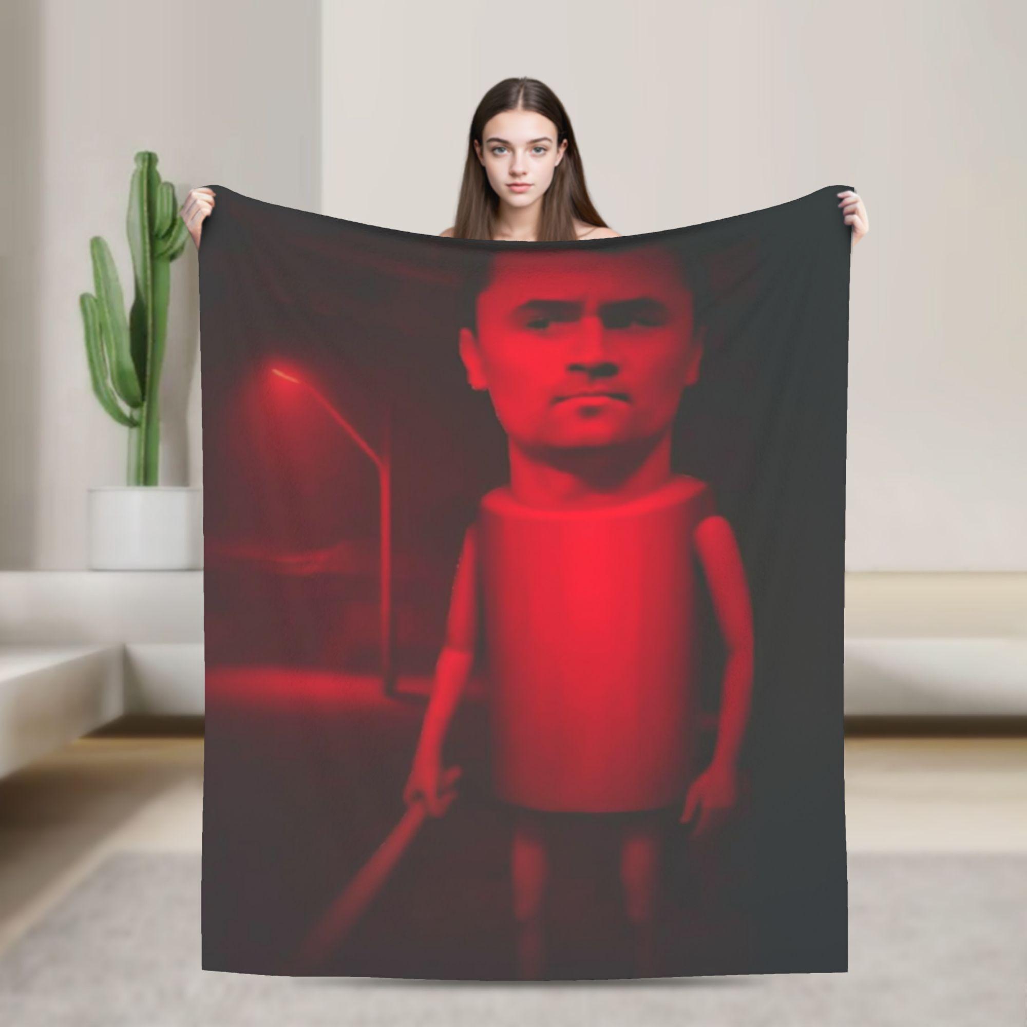 Pandara Jewelry Unisex I Love Charlie Kirk Meme Plush Blanket Child Flannel Throw Blanket For Couch Bed Warm Soft Design Quality Bedspread Gift Idea