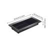 Durability Metal Floor Vent Filter High Efficiency Floor Vent Cover For Efficient Dusts Protecting and Easy Installation