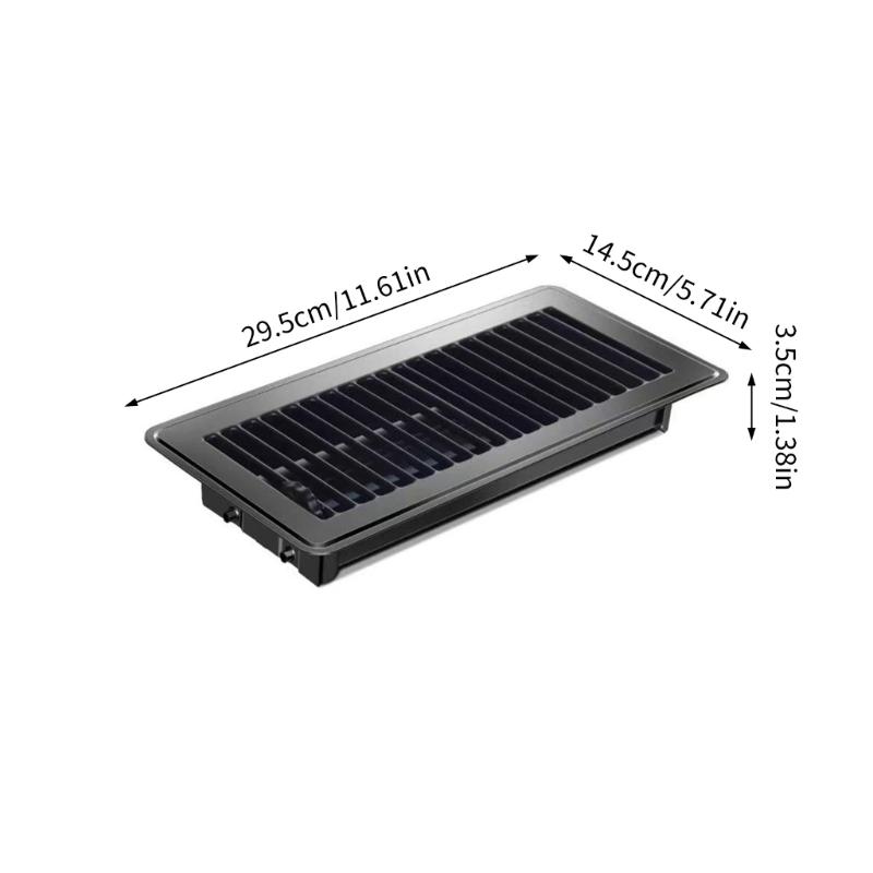 Durability Metal Floor Vent Filter High Efficiency Floor Vent Cover For Efficient Dusts Protecting and Easy Installation