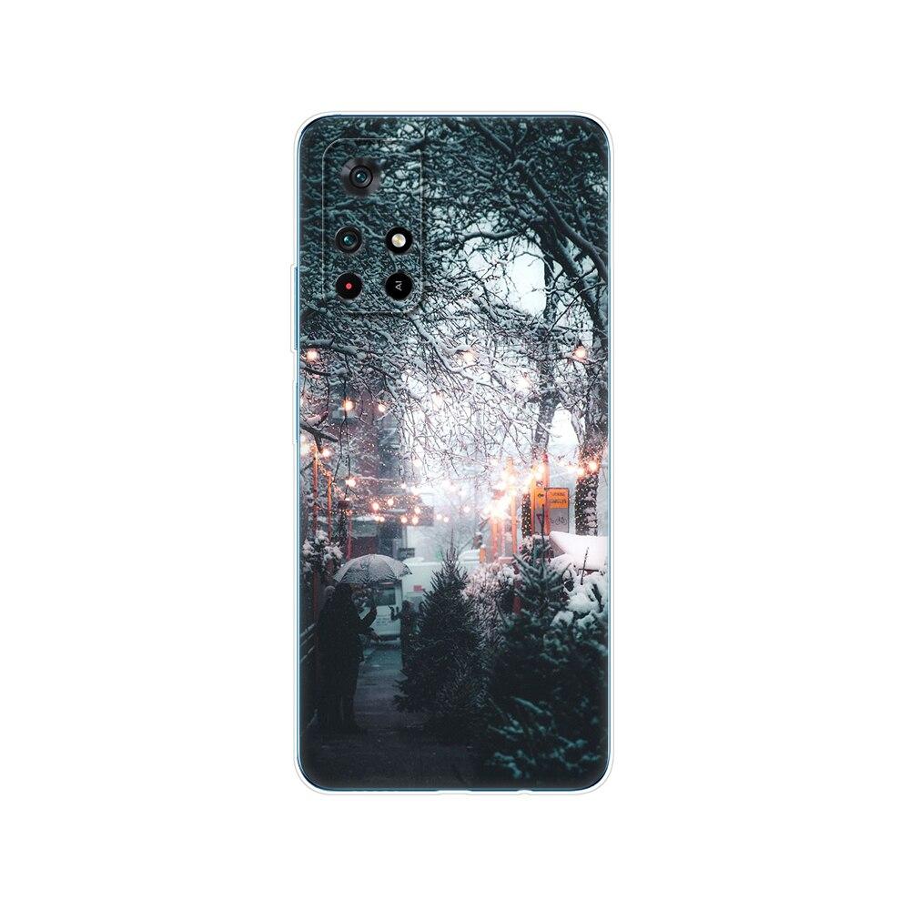 Dla POCO M4 Pro 5G etui miękkie silikonowe etui plecki z tpu dla Xiaomi POCO X4 Pro 5G etui na telefony POCO M4Pro 4G 2021 6.6 cala odporne na wstrząsy