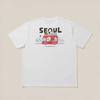 Official BT21 SEOUL EDITION 2nd Series Short Sleeve T-Shirt (Black / White) - Premium K-Heritage Streetwear