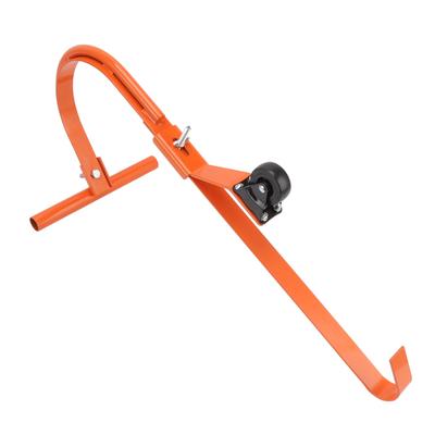 Heavy Duty Aluminum Alloy Ladder Stabilizer Set Ladder Roof Hook with Wheel for Climbing Up Roof Cleaning Gutter