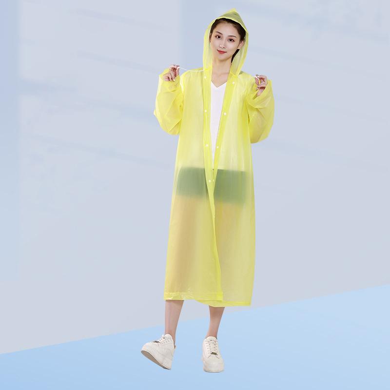 

Ева Взрослый Детский Дождевик Детский Взрослый Утолщенный Водонепроницаемый Дождевик Девочка Мальчик Открытый Туризм Путешествия Многоразовая Дождевая Куртка жёлтый