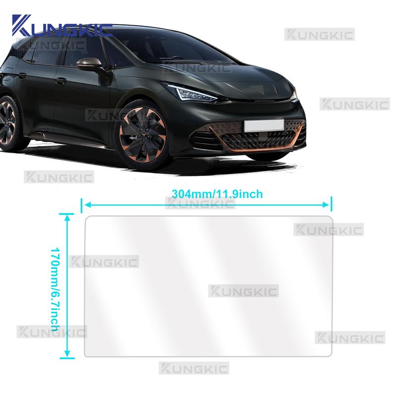 Pellicola Protettiva Schermo in Vetro Temperato Per Cupra Formentor Cupra Born/Cupra Leon MK4 2025 2026 Auto Navigazione GPS per Auto da 11,9 Pollici