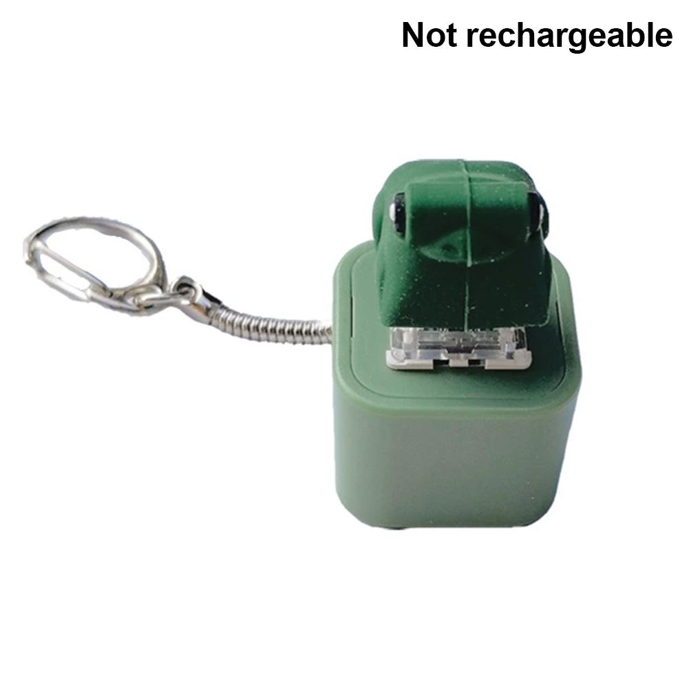 Frogs and Pig Fidgety Toy Pig Keyboard Keycap Regulator Rattle Button Sound Keychain Can Emit Light Decorative Ornament