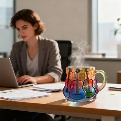 Bilderbuch Tasse 3D Buchstapel Tasse Handgezeichnete Literarische Kaffeetasse für Buchliebhaber Lehrer Bibliothekare Kreatives Geschenk