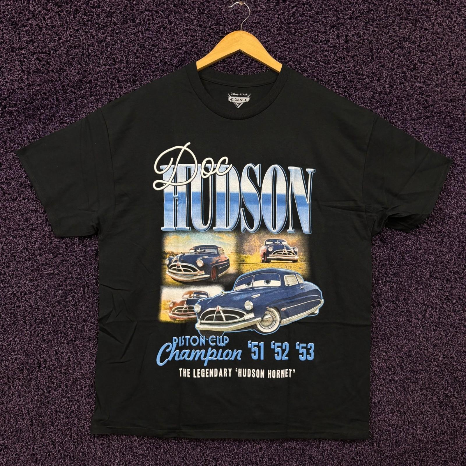 Doc Hudson Piston Cup Champion Disney Pixar Cars T-Shirt XL XXL