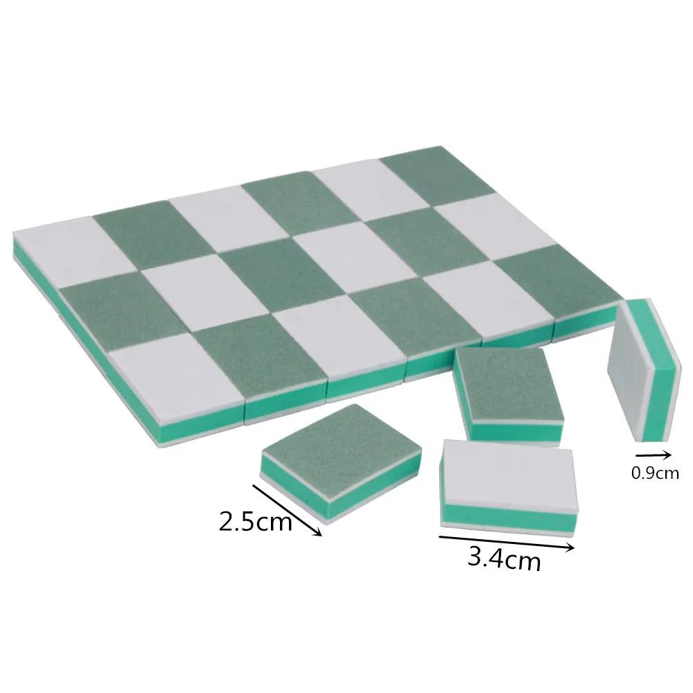 20/50 ks Mini Nail Buffer Block Grit Brusný lak na nehty UV gel Shining Buffer Pilníky Sada pilníků pro vlastní potřebu