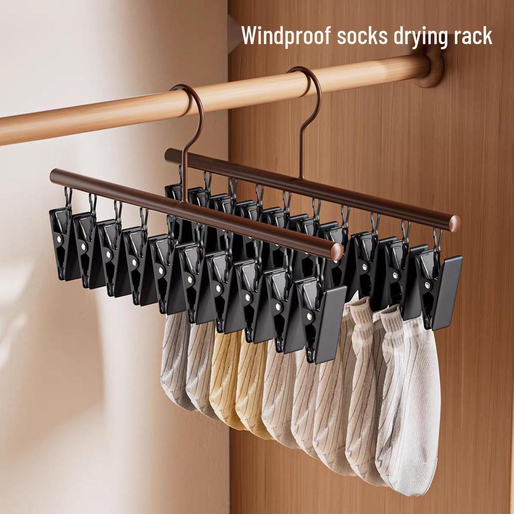 Adjustable Baby & Kids Clothes Rack with Trouser Clips and Small Hangers