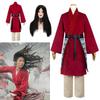 Elegant Hua Mulan Chinese Hanfu Cosplay Costume For Women And Girls With Full Set Wig