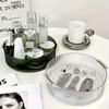1 Stück Make-up Parfüm Organizer Parfüm Tablett 360 Grad drehbarer Make-up Organizer Kosmetische Schreibtischaufbewahrung Lotion Vitrine