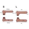 Portable Silicone Door Handle Cover Anti-Slip Anti-Static Door Knob Cover Silent Anti Collision Doorknob Sleeve Home