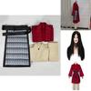 Beautifully Crafted Hua Mulan Cosplay Costume For Halloween And Parties With Soft Material