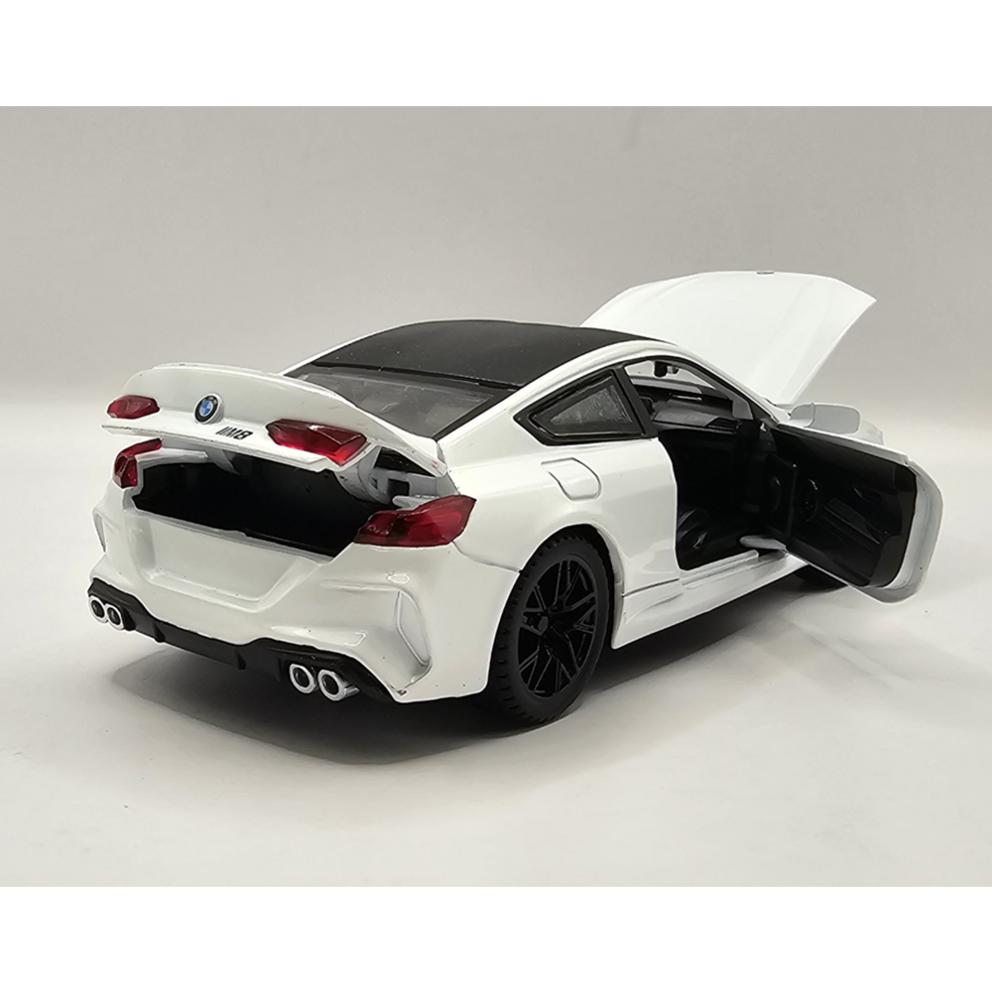 BMW M4 Sports Car 1:32 Scale Diecast Model, White
