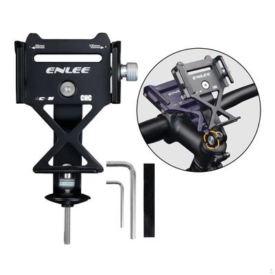 Bicycle Phone Holder, Mobile Stem Mount Smartphone Adjustable Bike Cellphone