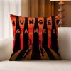 The HHunger GGames Pillow Case Pattern Printed Pillowcase For Living Room Sofa Cushion Cover