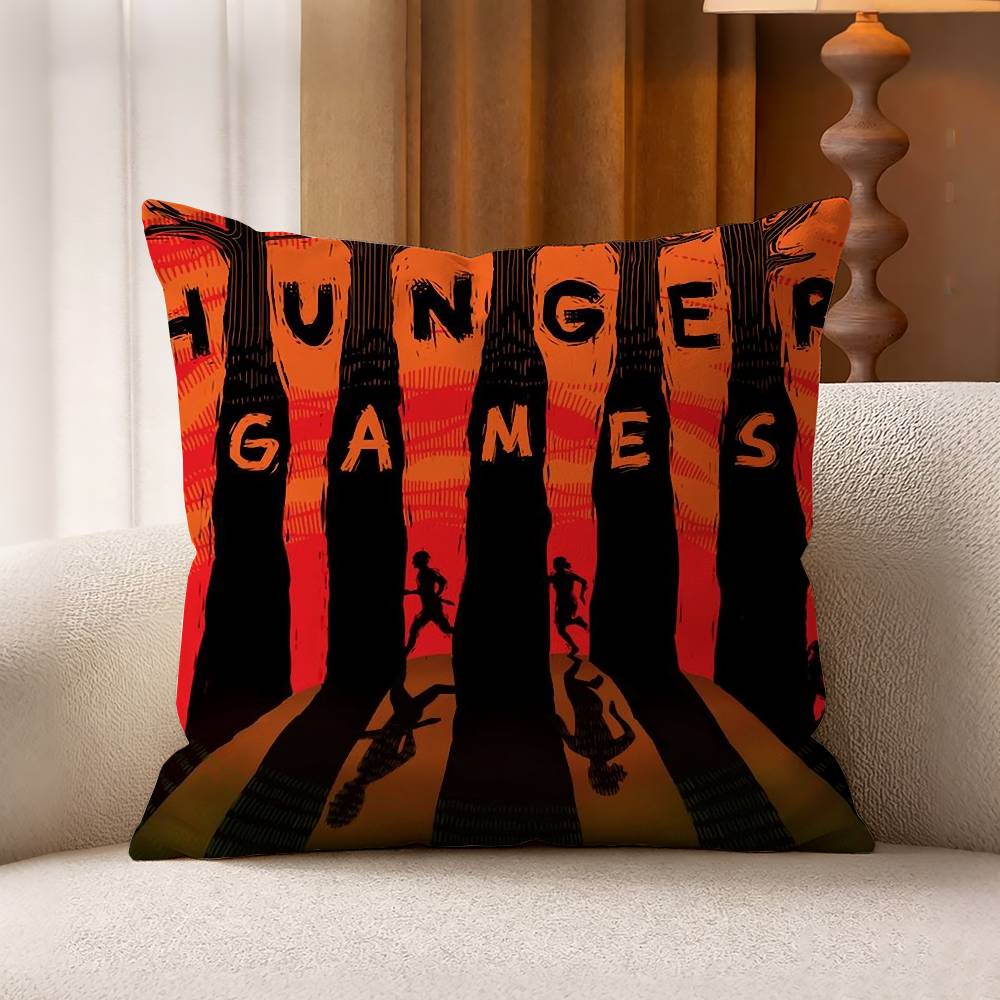 The HHunger GGames Pillow Case Pattern Printed Pillowcase For Living Room Sofa Cushion Cover