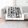 Gojo Panels Throw Blanket Modern Design Soft Blanket for Home Decor