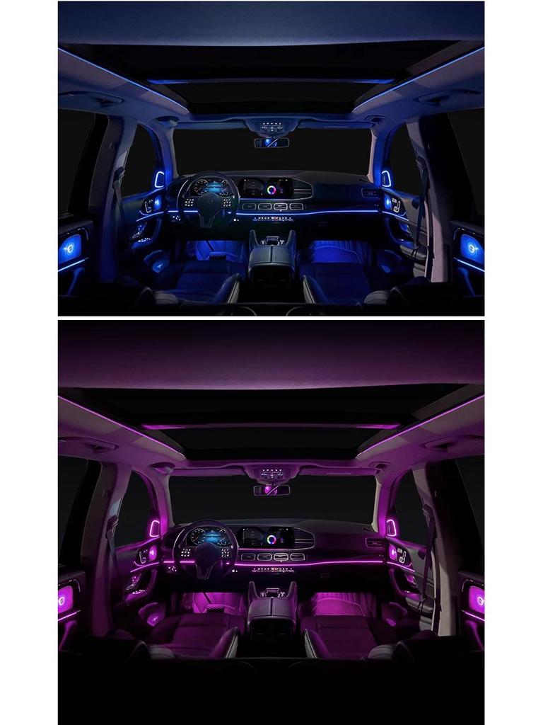 Mercedes-Benz GLE/GLS/W167 64-Color Seat Ambient Light Upgrade